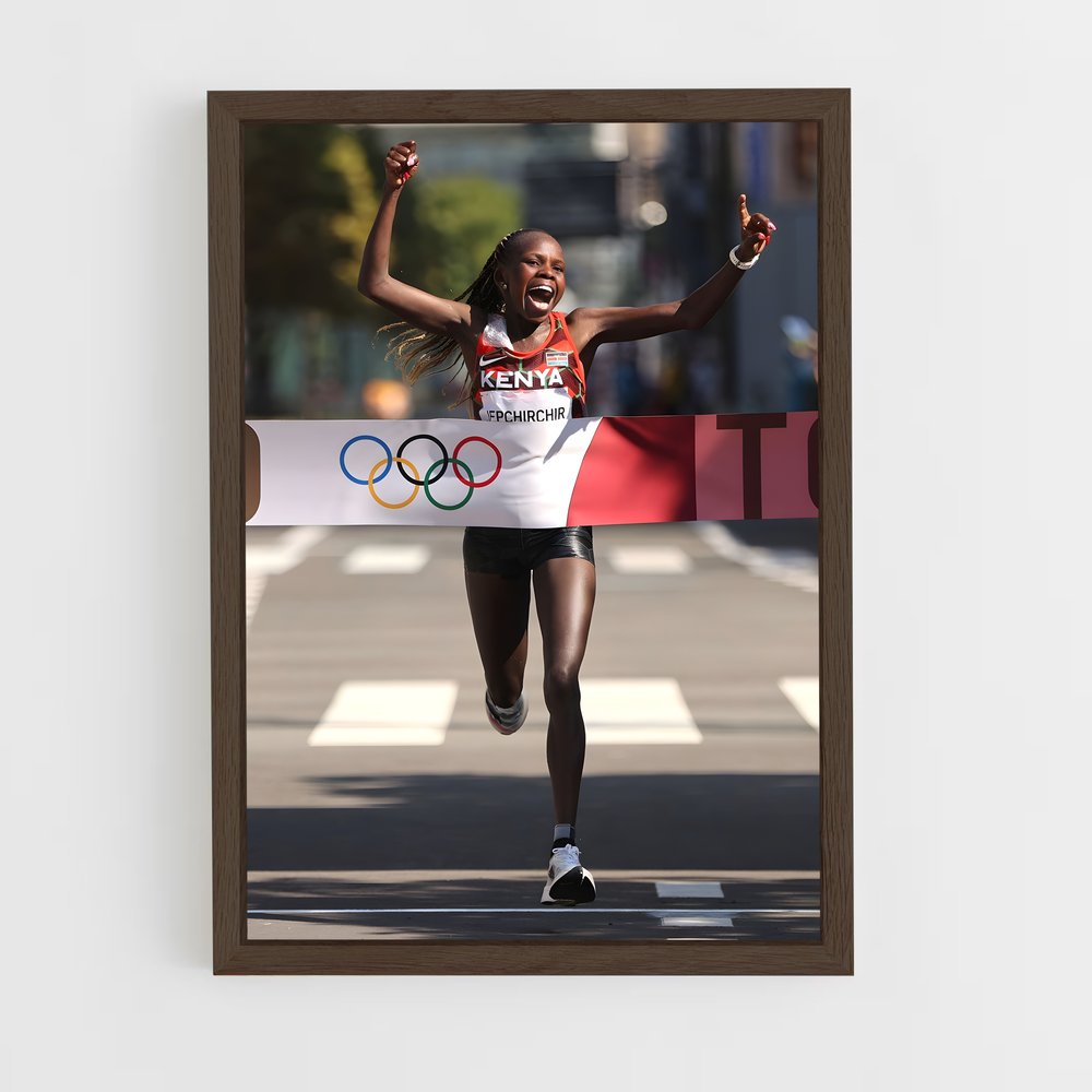 Poster Piste de la Victoire – affiche Athlétisme (vue 5)